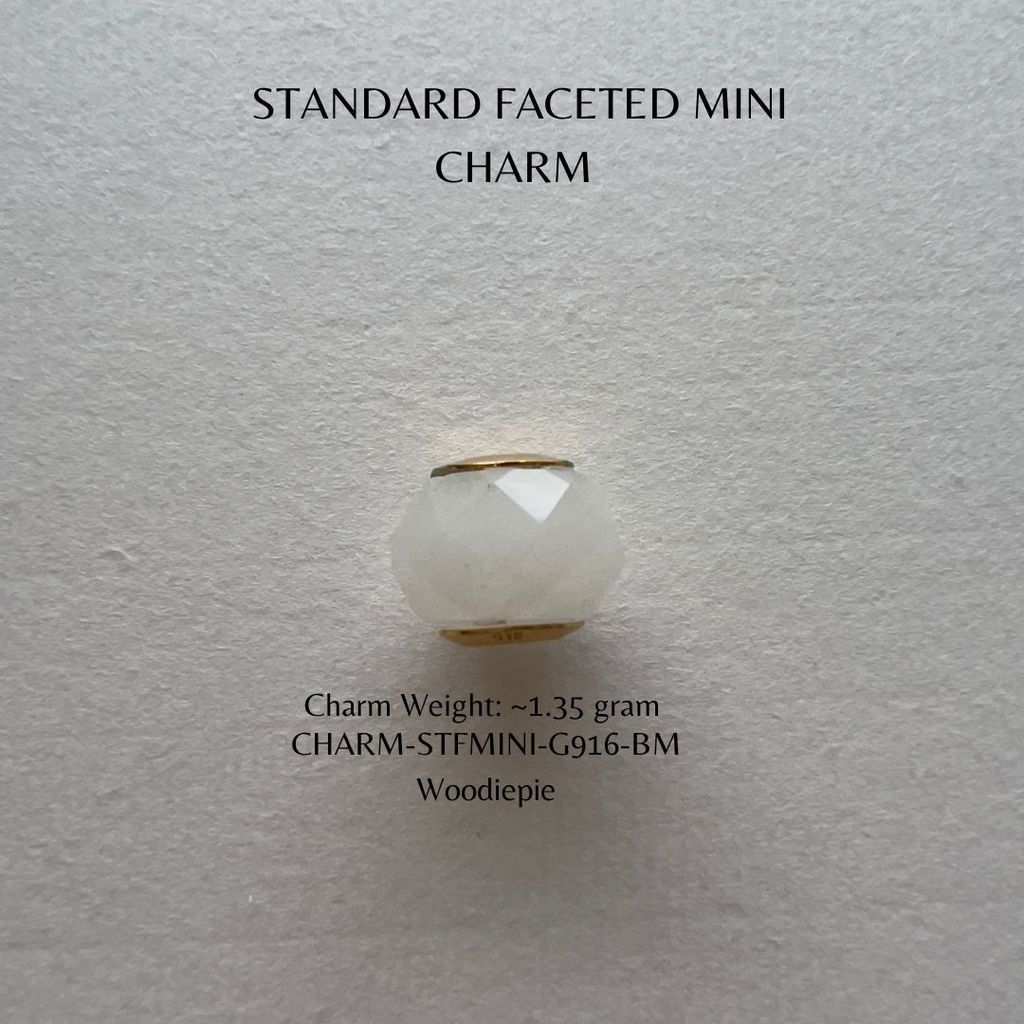 Standard Faceted Mini charm (15)
