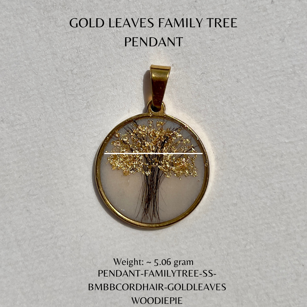 gold leave family tree