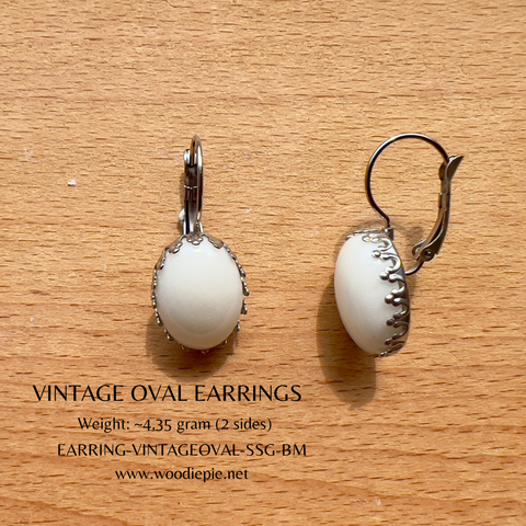 Vintage Oval Earring (3)