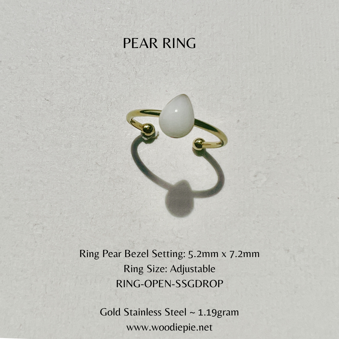 Pear Ring