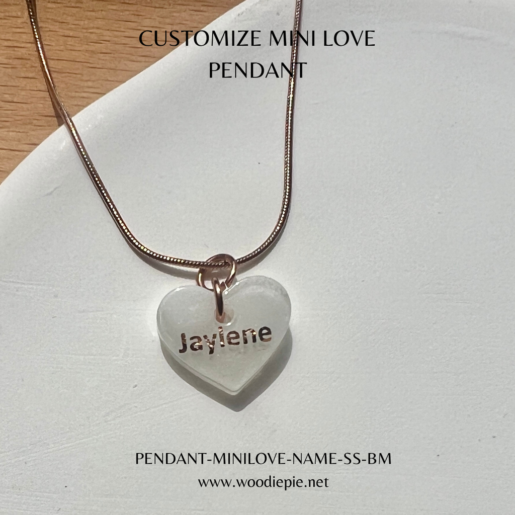 Customize Mini Love Pendant