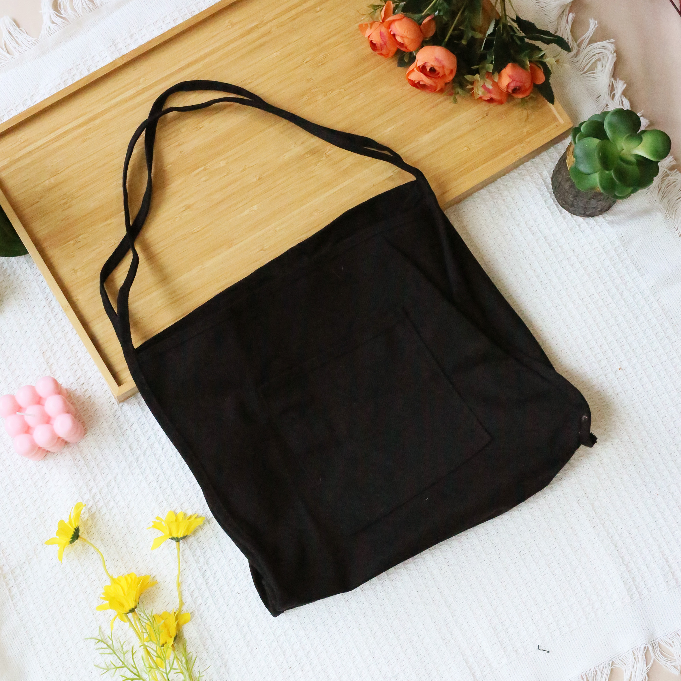 tote bag with front pocket-2