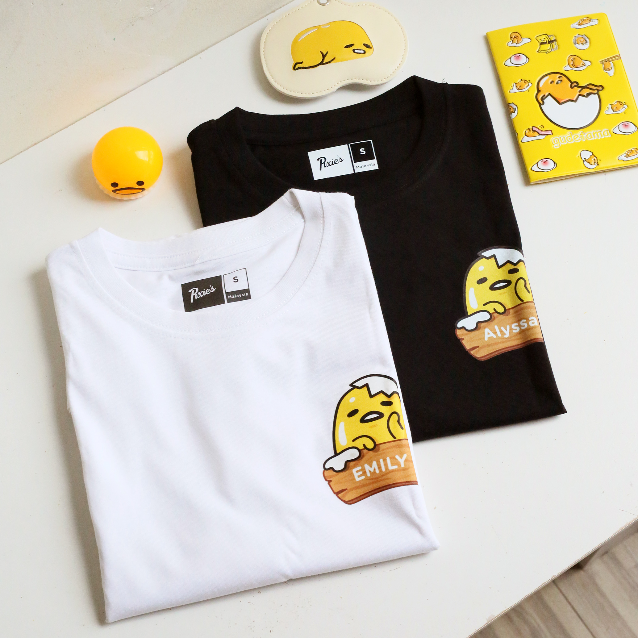 Gudetama Number Tee - shopee-3