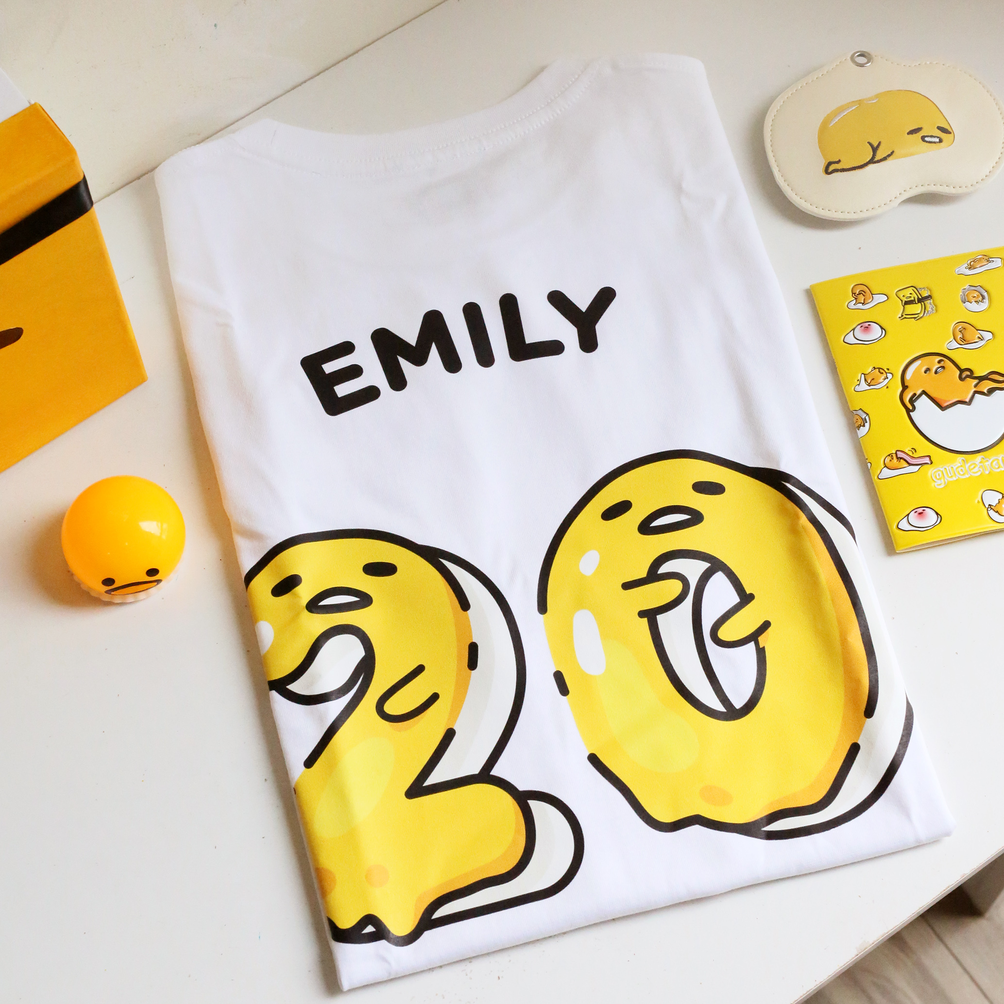 Gudetama Number Tee - shopee-2