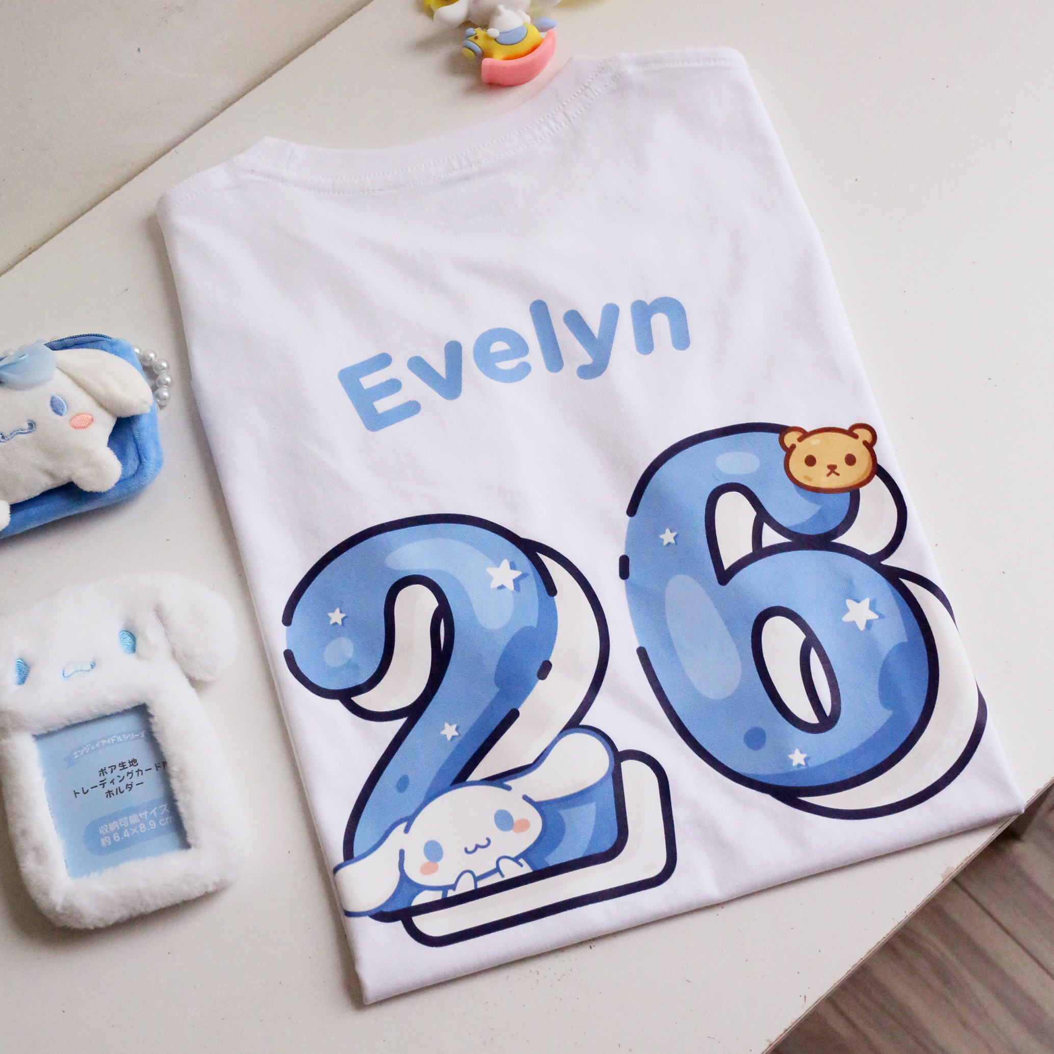 Cinnamoroll Number Tee - shopee-2