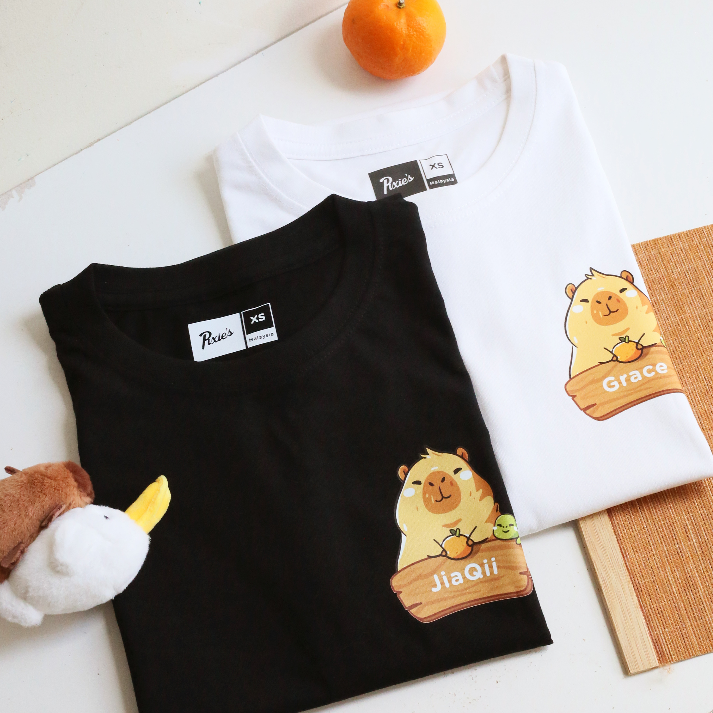 capybara number tee - shopee-3