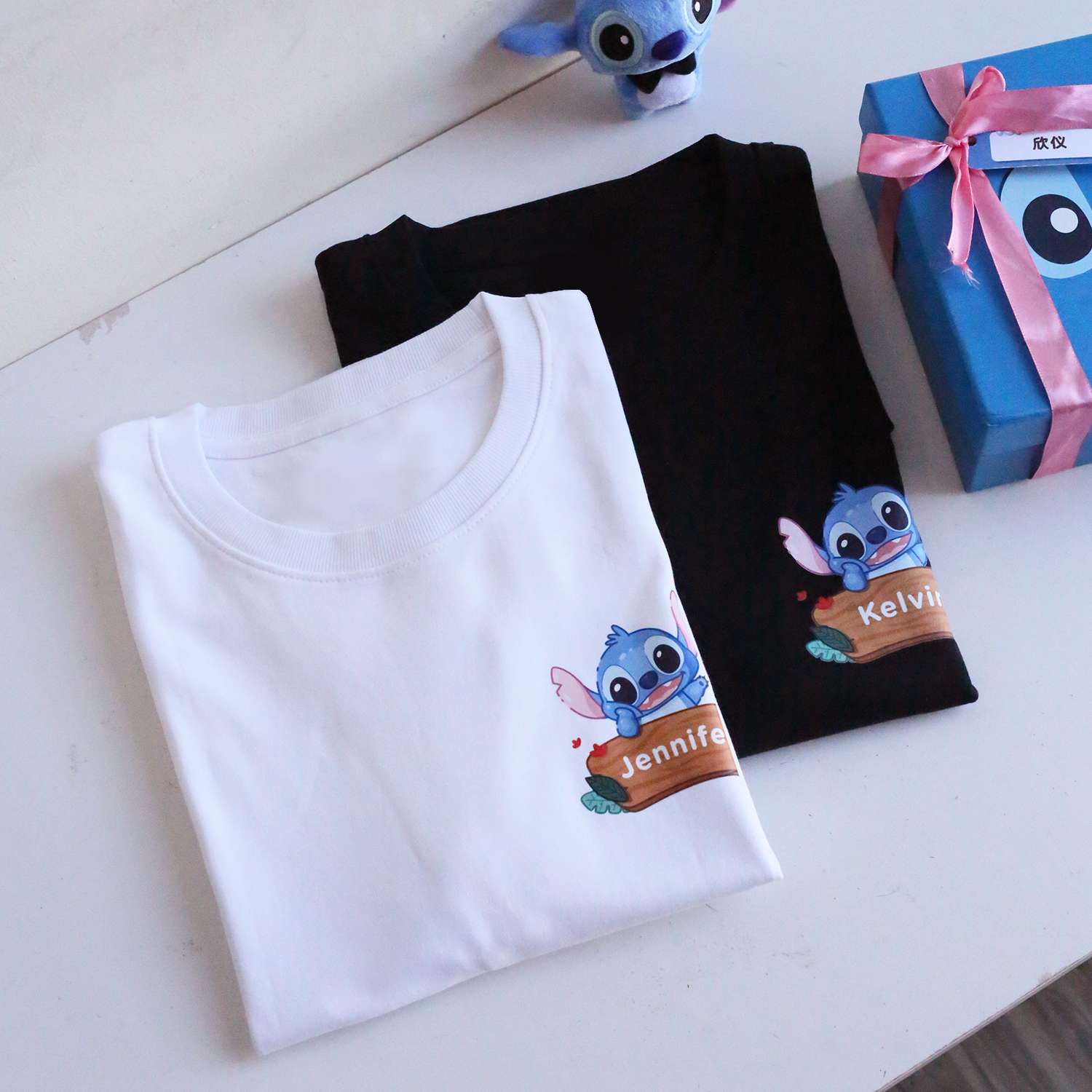 stitch number tee - shopee-2