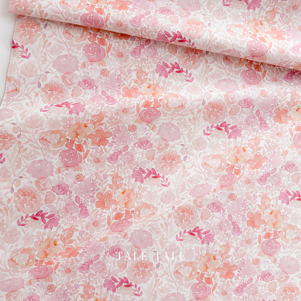 美國品牌棉布-水彩粉宴-ST-DCJ3248MULTI-1