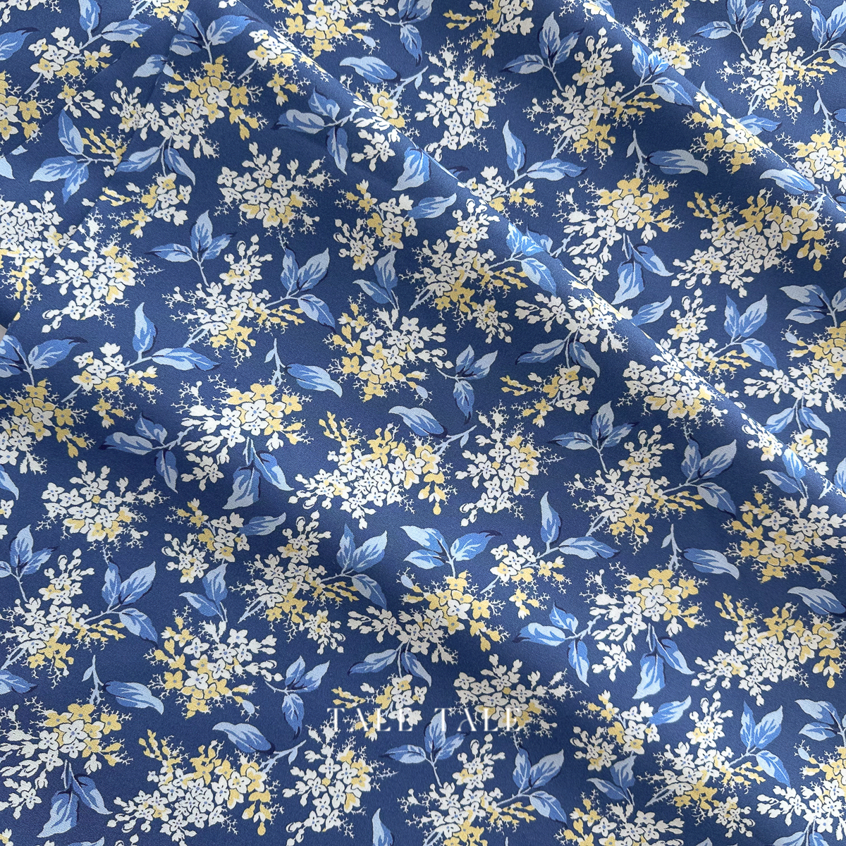 美國品牌棉布-米德爾花徑-海軍藍-R581558D-NAVY-3