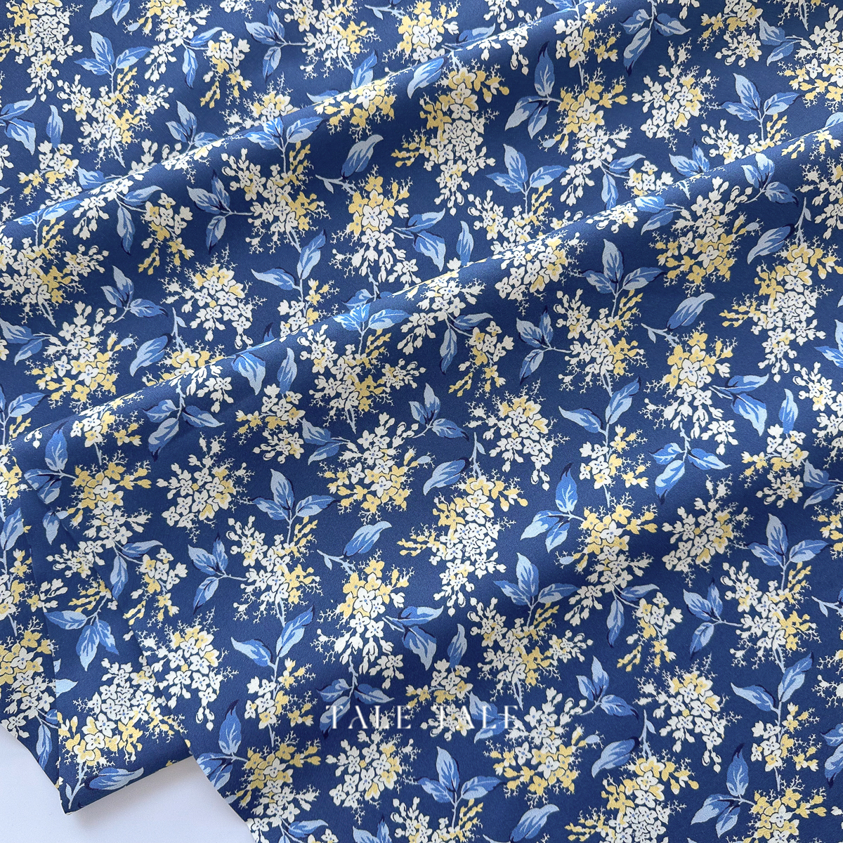 美國品牌棉布-米德爾花徑-海軍藍-R581558D-NAVY-6