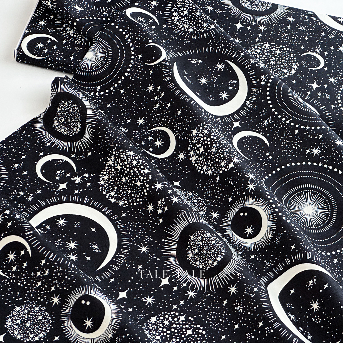 美國品牌棉布-日月星輝-夜光效果-FUN-CG7431-BLACK-$205半碼-4