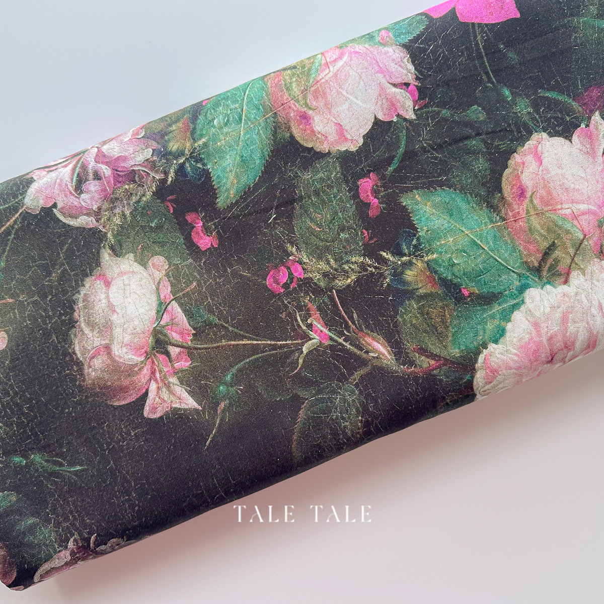 美國品牌棉布-花荷壁畫--定位布 60公分一片-DDC12414-BLAC-D-8