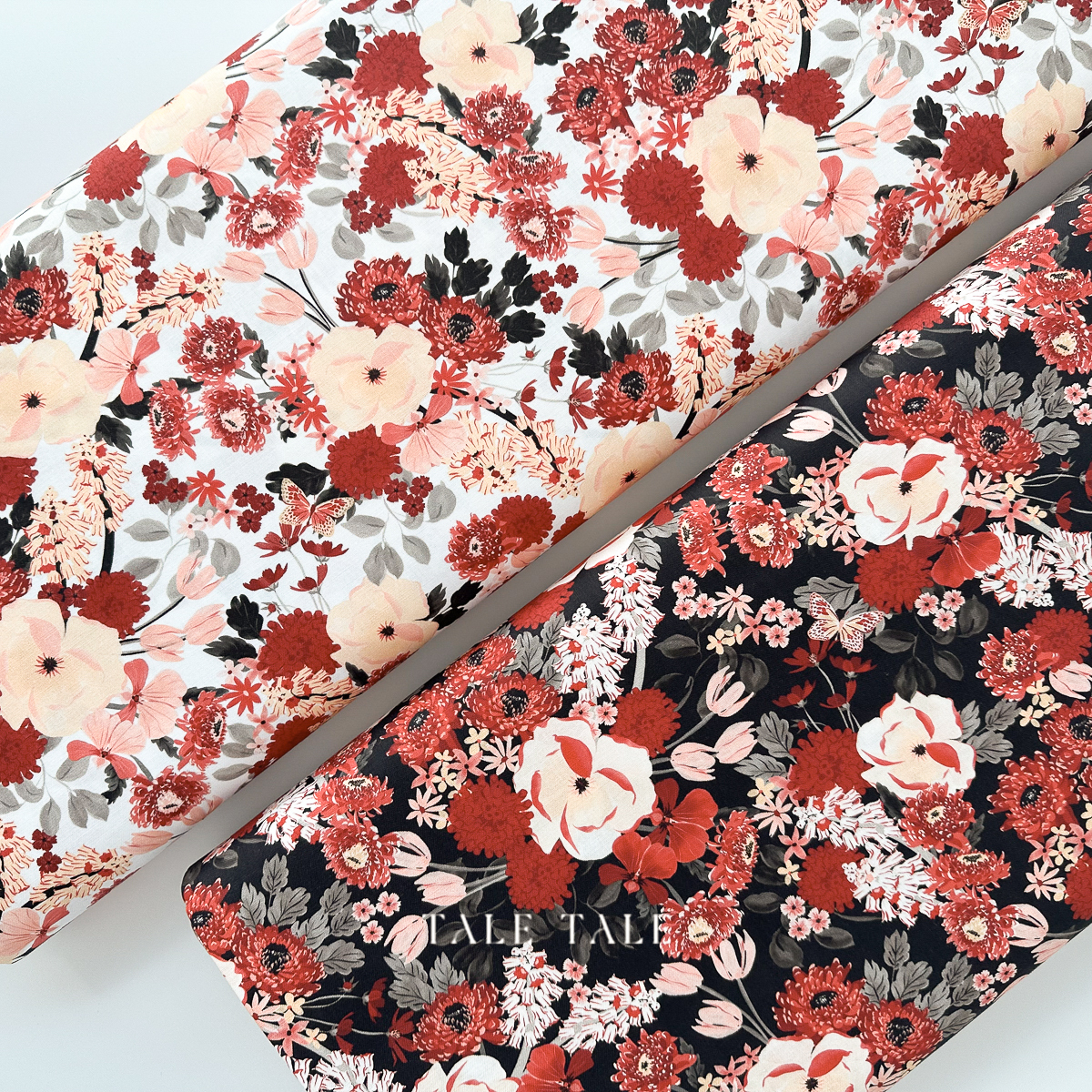 D加拿大品牌棉布-胭脂美人-DM-1