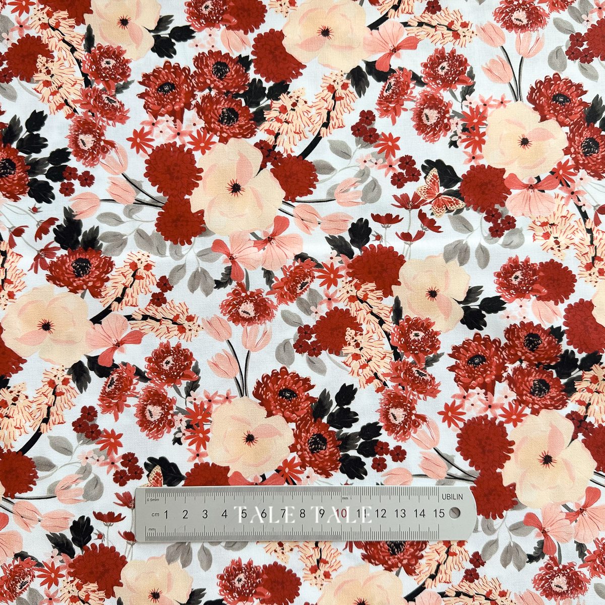 加拿大品牌棉布-胭脂美人-米-58240801-01-1