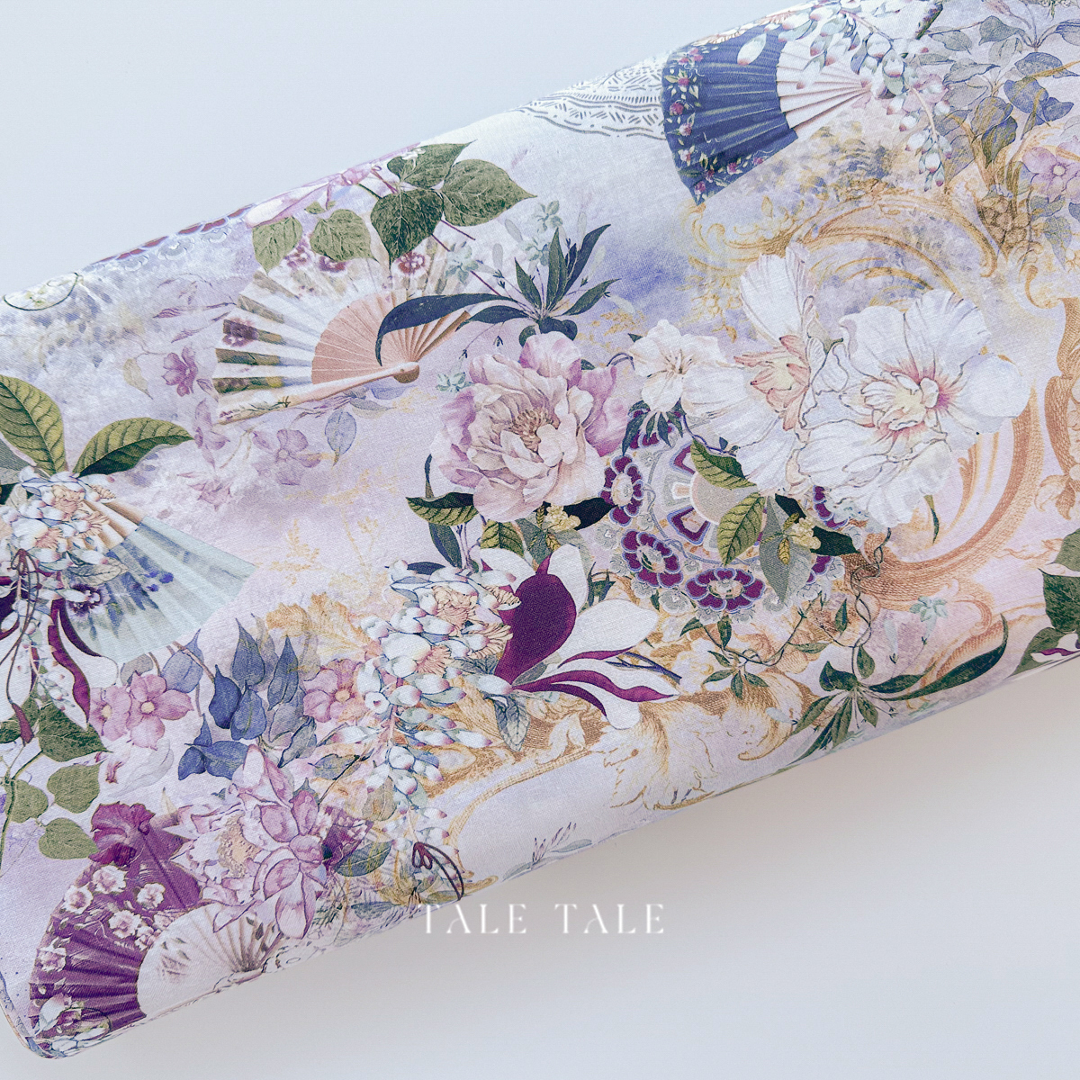 美國品牌棉布-安詳夢境-煙藍紫-SRKD-23267-245-5