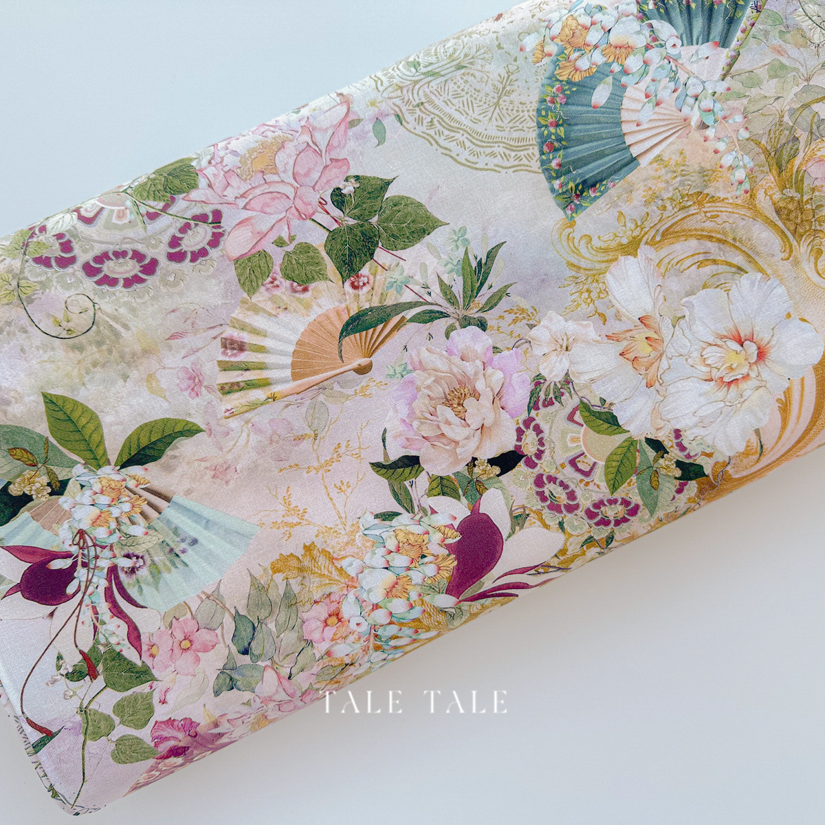 美國品牌棉布-安詳夢境-荷塘色-SRKD-23267-238-2