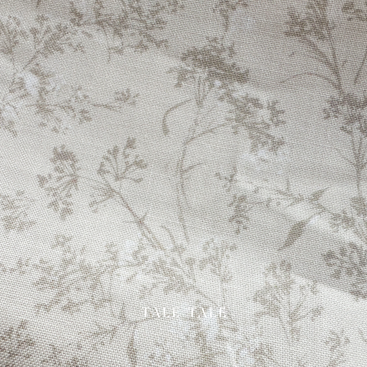 美國品牌棉布-淺影草蔓-米-R651626D-CREAM-5