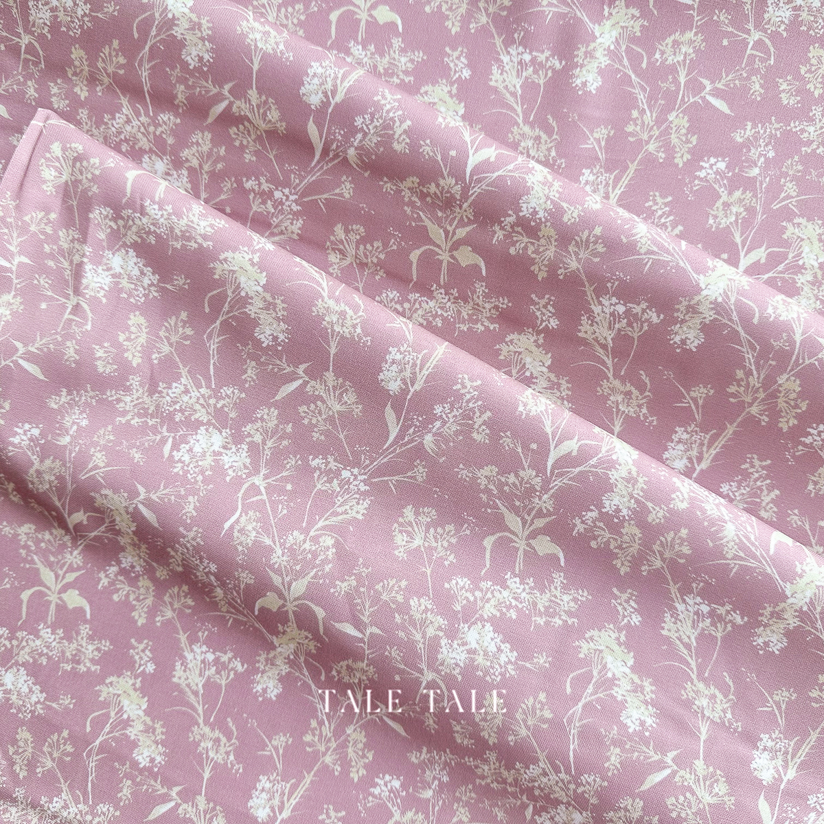 美國品牌棉布-淺影草蔓-粉-R651626D-PINK-6