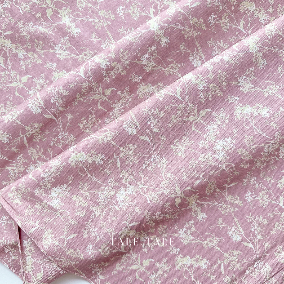 美國品牌棉布-淺影草蔓-粉-R651626D-PINK-2