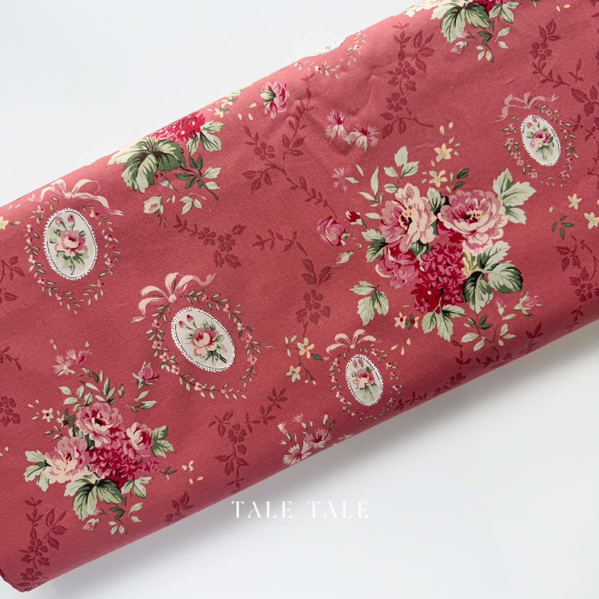 花藝小徽章-磚紅-KS26-002-E-1