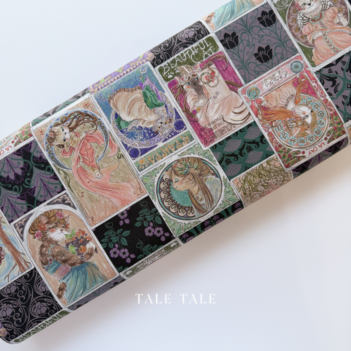 新藝術名畫貓貓-黑彩-2025-2L-BK-1