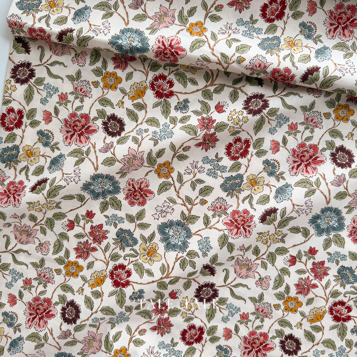 浮雕花藤-米白-C17890-CREAM-4