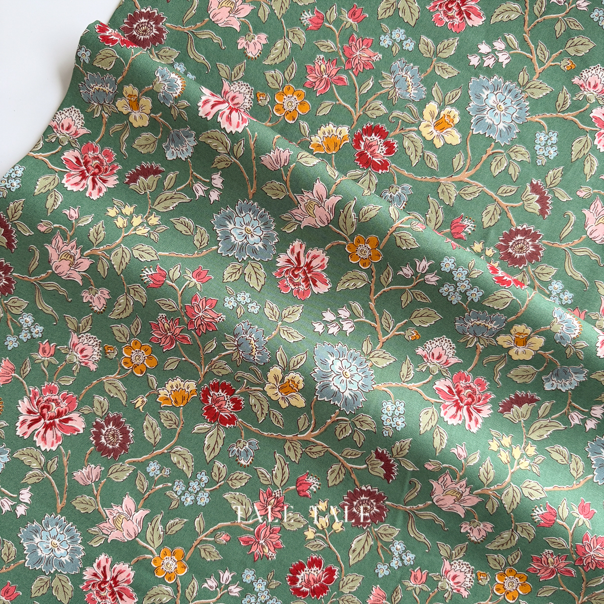 浮雕花藤-綠-C17890-GREEN-7