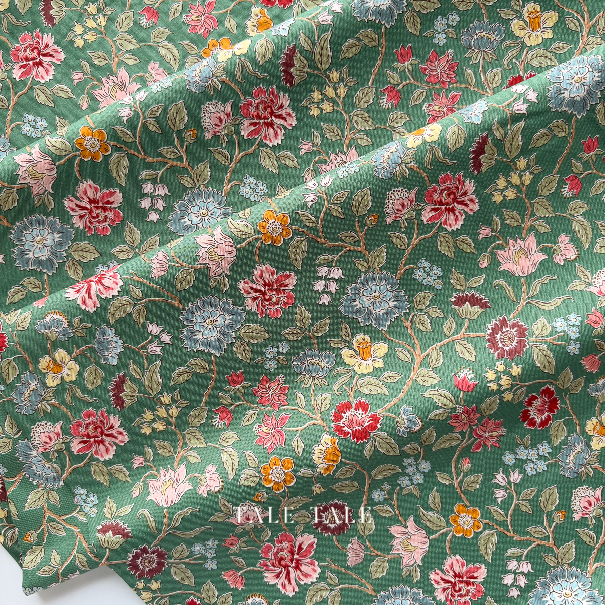 浮雕花藤-綠-C17890-GREEN-3