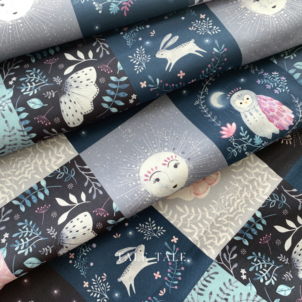 英國品牌棉布-挪威森林圖鑑-NIGHT1941-$225半碼-5