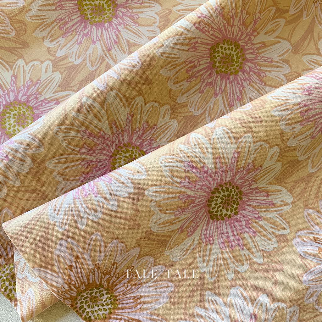 美國品牌燙金布-閃亮亮之花-粉-FF500-RO2M-$210半碼-3