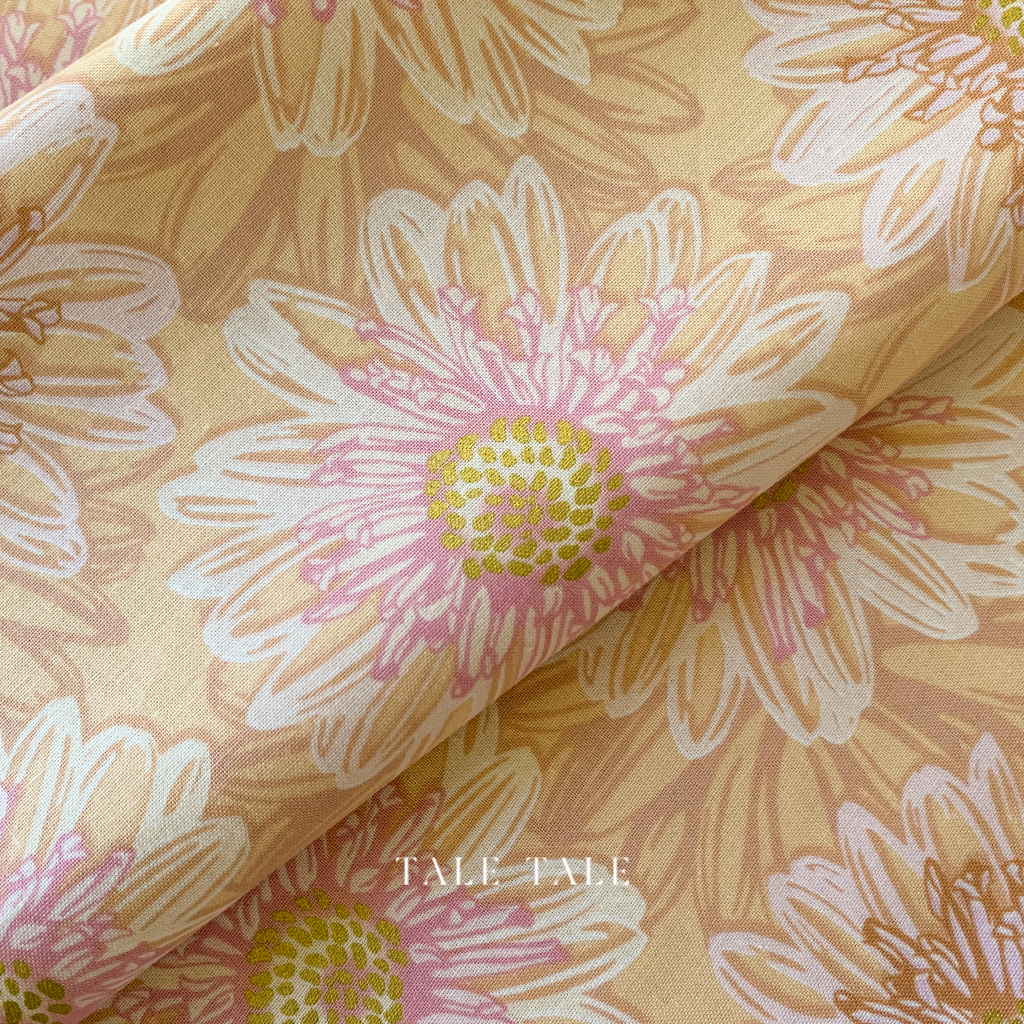 美國品牌燙金布-閃亮亮之花-粉-FF500-RO2M-$210半碼-4