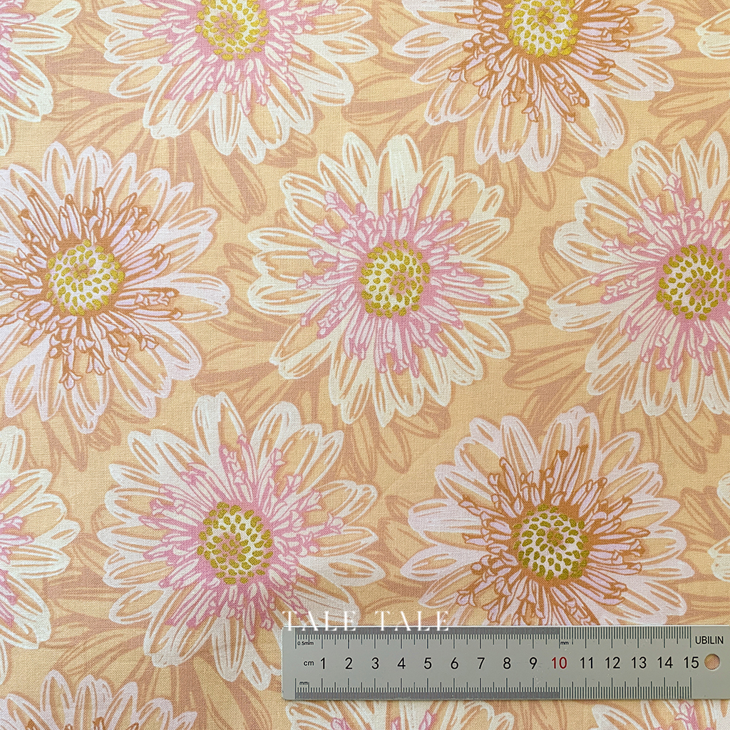 美國品牌燙金布-閃亮亮之花-粉-FF500-RO2M-$210半碼-5