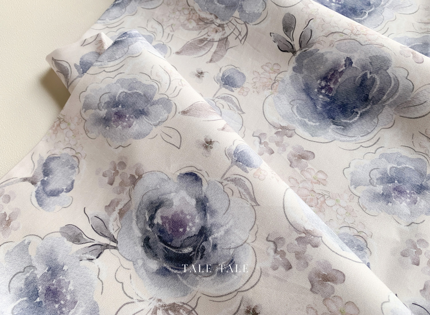 小蒔寓棉布-杏雨戲春-黃鶯吟春 SRS1002 $270半碼-5