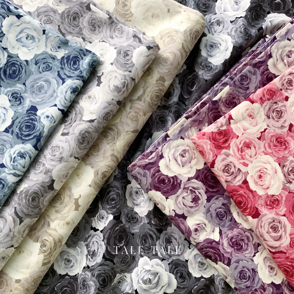 日本品牌棉布-薔薇之戀-DM2
