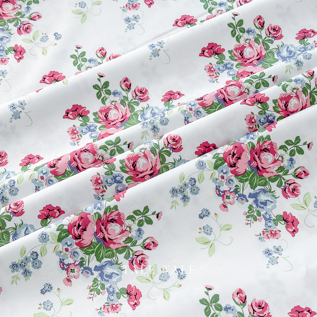 美國品牌棉布-馨花小屋-白-033-C14260-WHITE-$205半碼-8