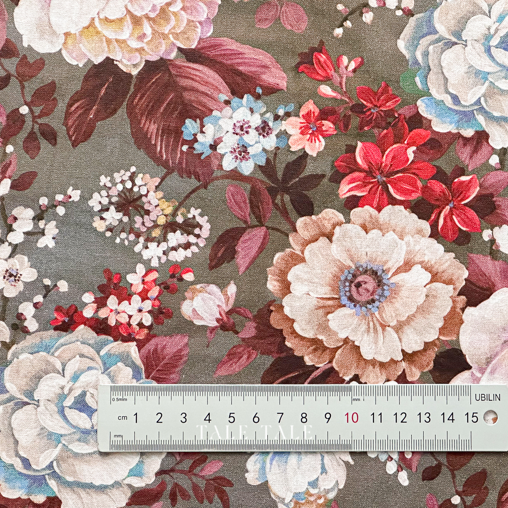 美國品牌棉布-頹廢花園-LJAR5439-DST-$210半碼-2