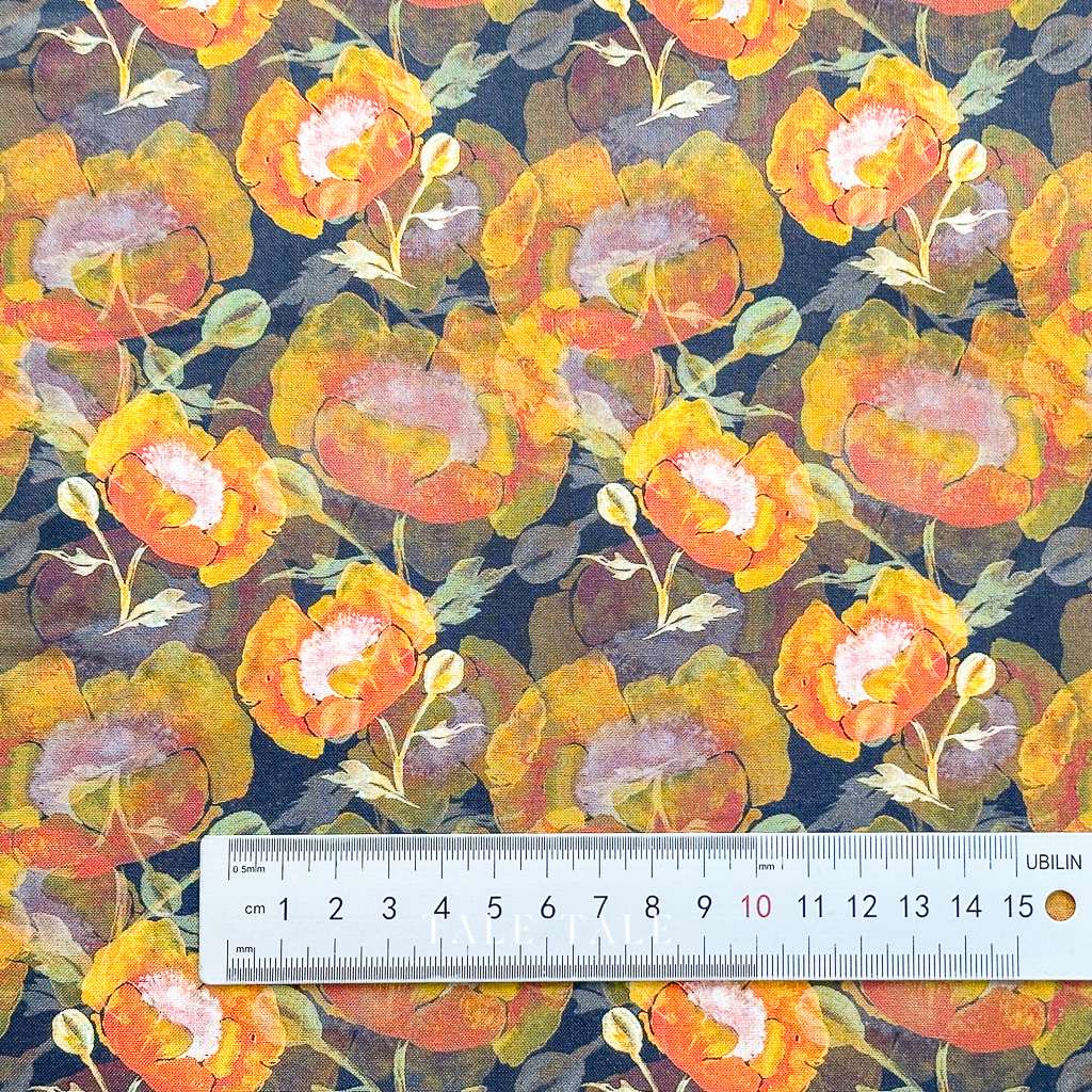 美國品牌棉布-秋色海棠-020-23RA-1-$200半碼-2