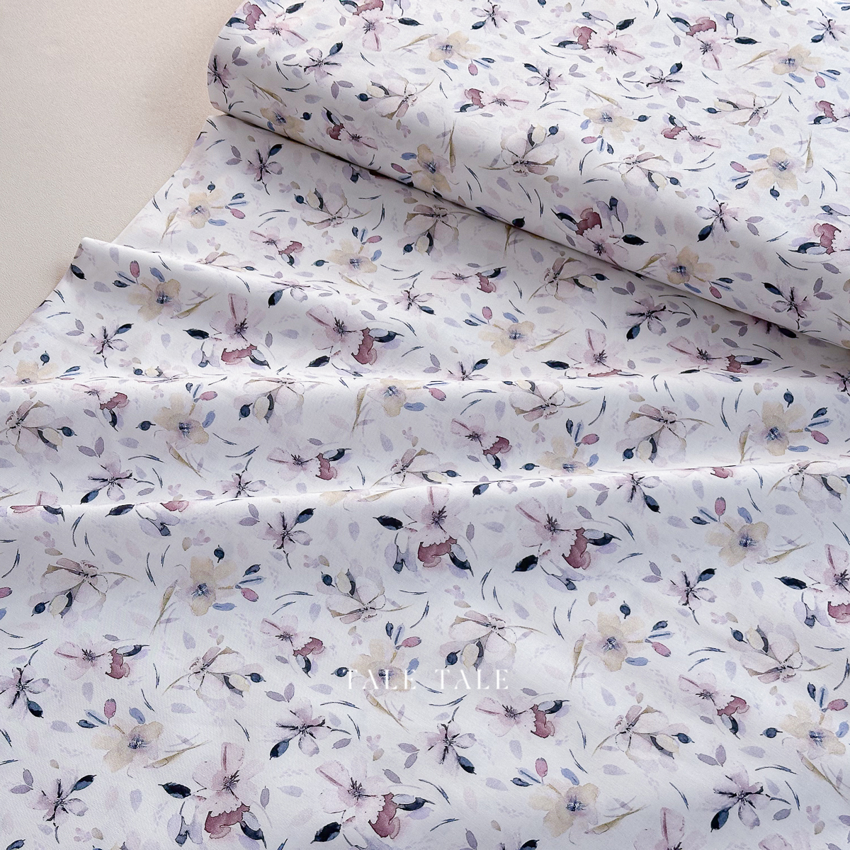 美國品牌棉布-拂塵小花-MDUS05535-W-$210半碼-1