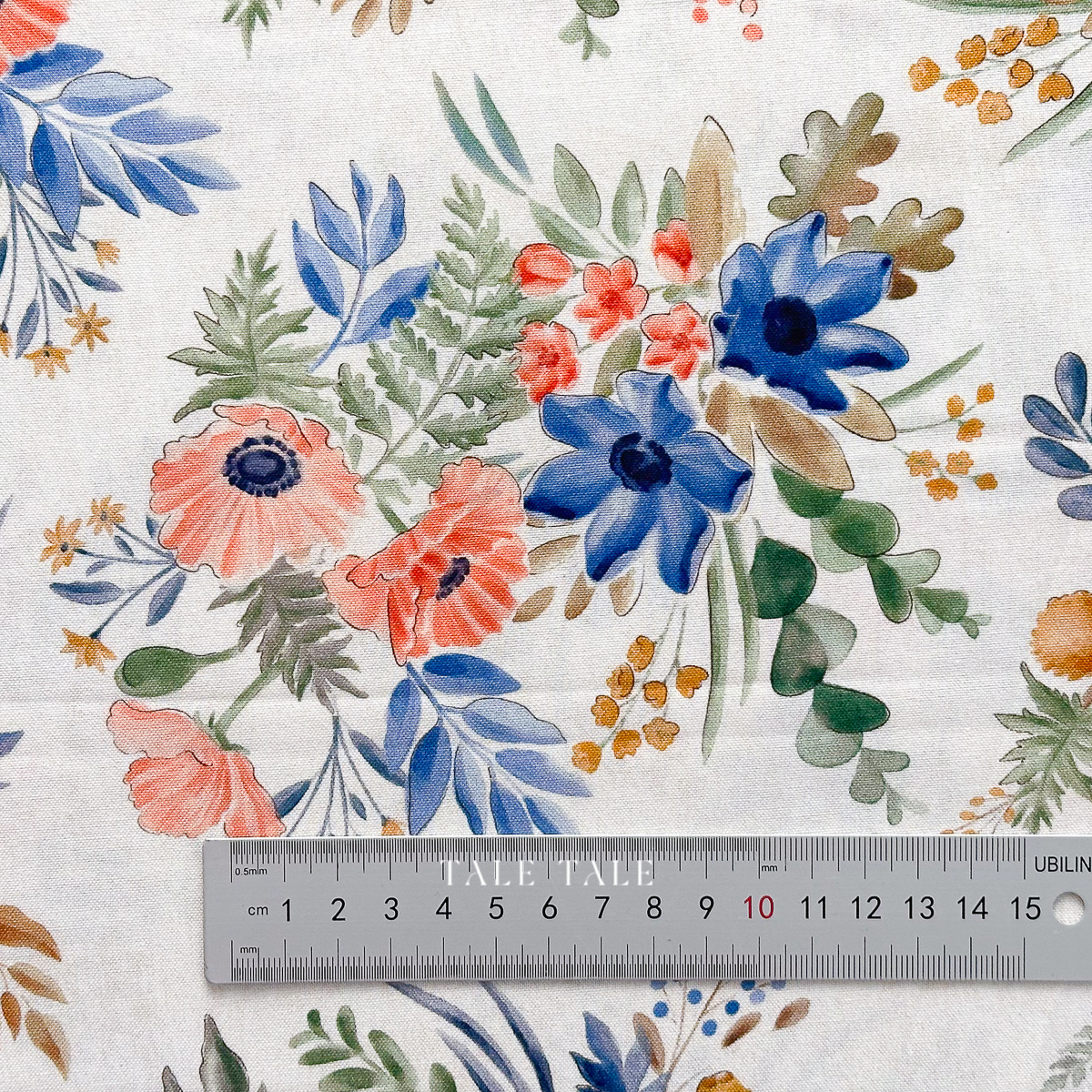美國品牌棉布-花路小店-象牙白-54174-1-$195半碼-10