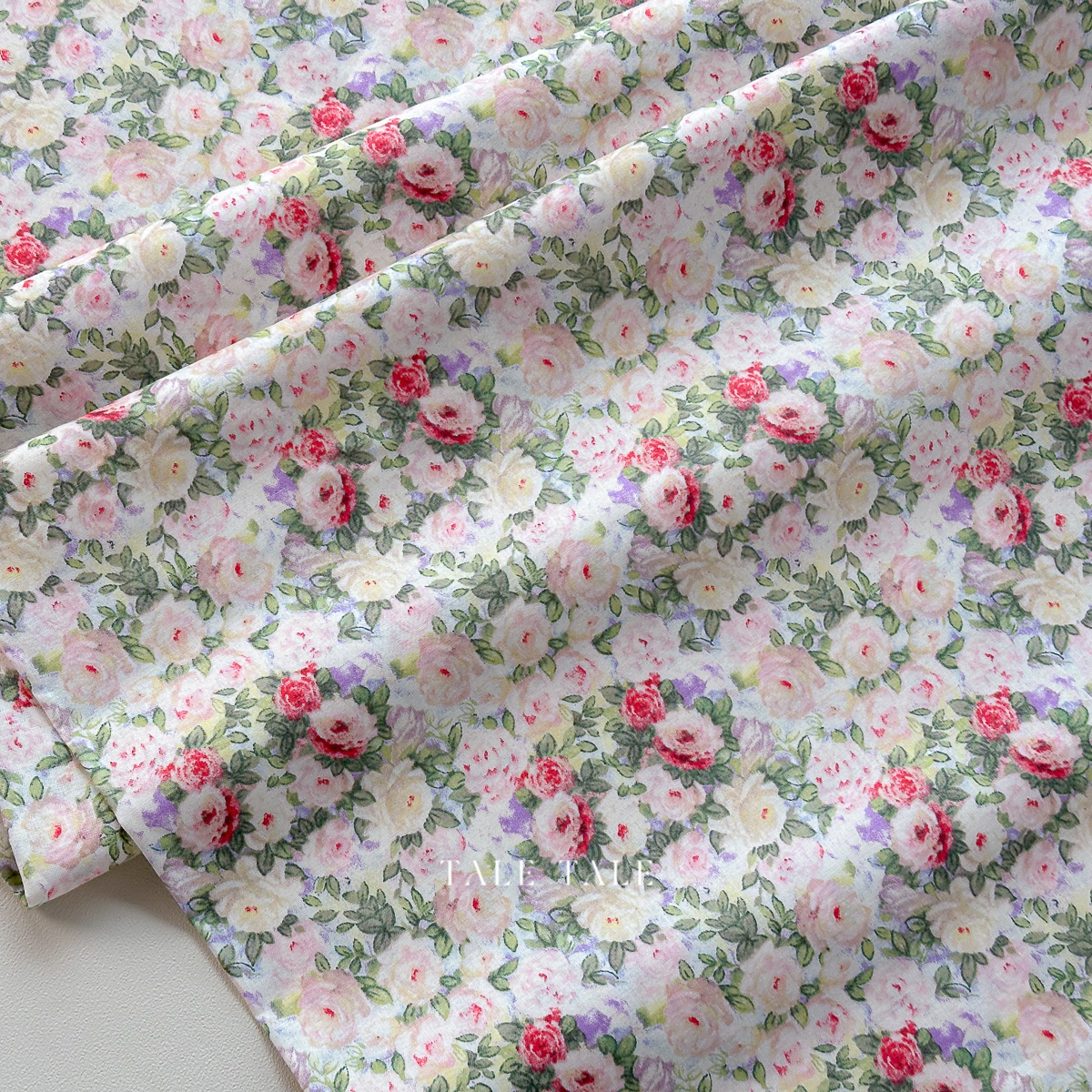 日本品牌棉布-秘密玫瑰花園-A彩-824887-A-$195半碼-5