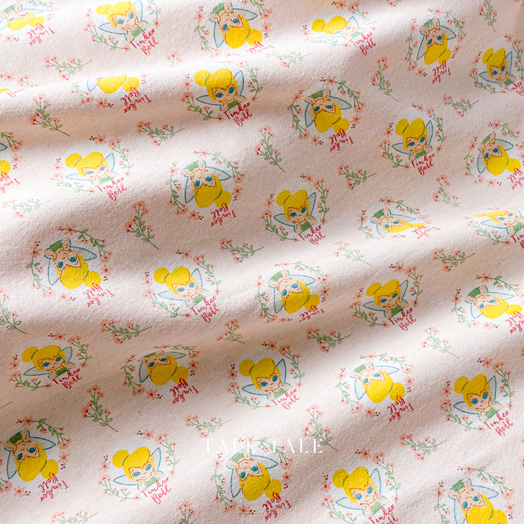 美國品牌法蘭絨版權布-彼得潘仙子-粉-85400303-1-$150半碼-3