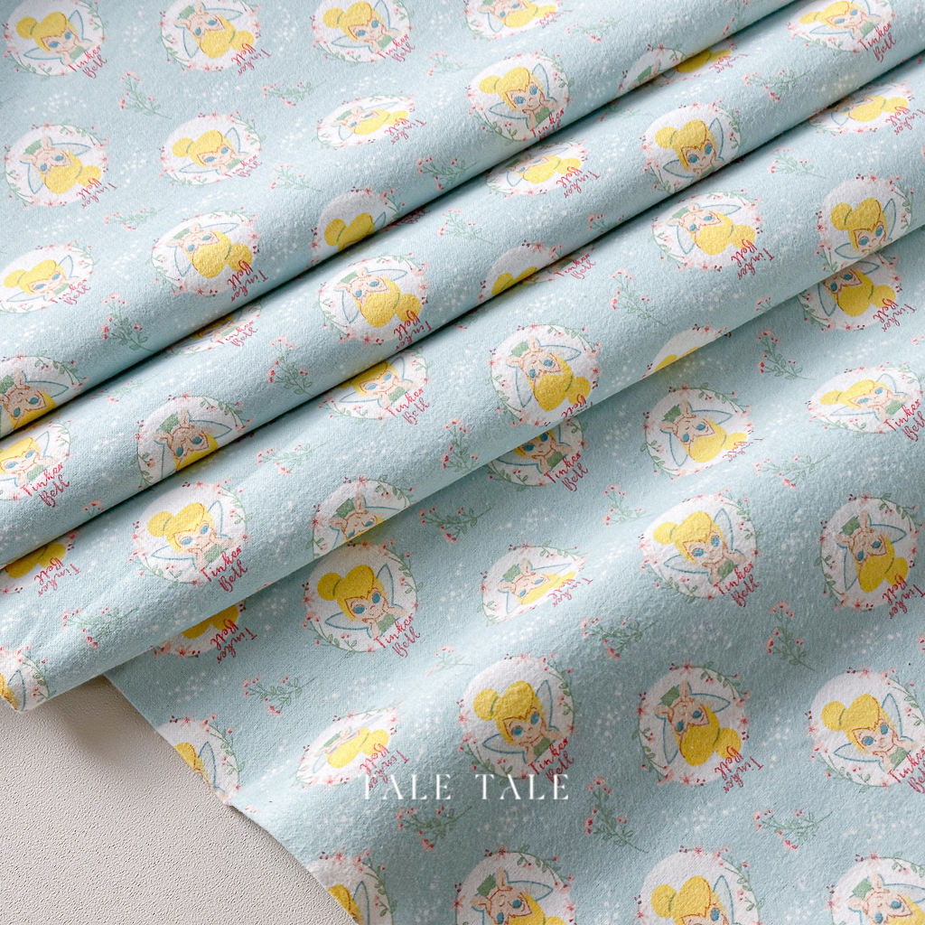 美國品牌法蘭絨版權布-彼得潘仙子-藍-85400303-2-$150半碼-6