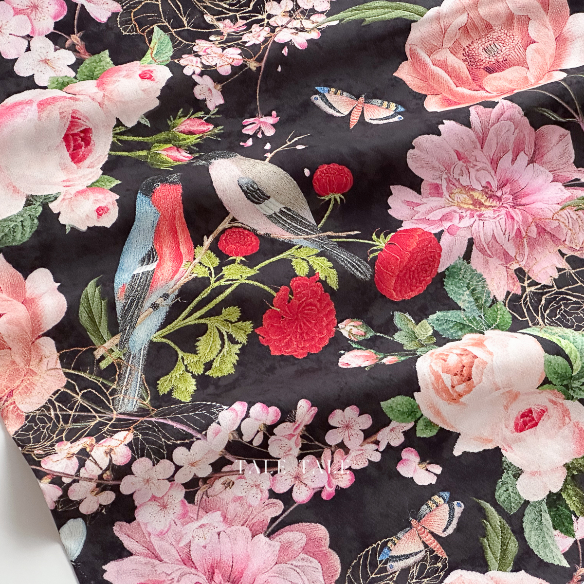 美國品牌棉布-夜吟錦繡-3769-99-$210半碼-1