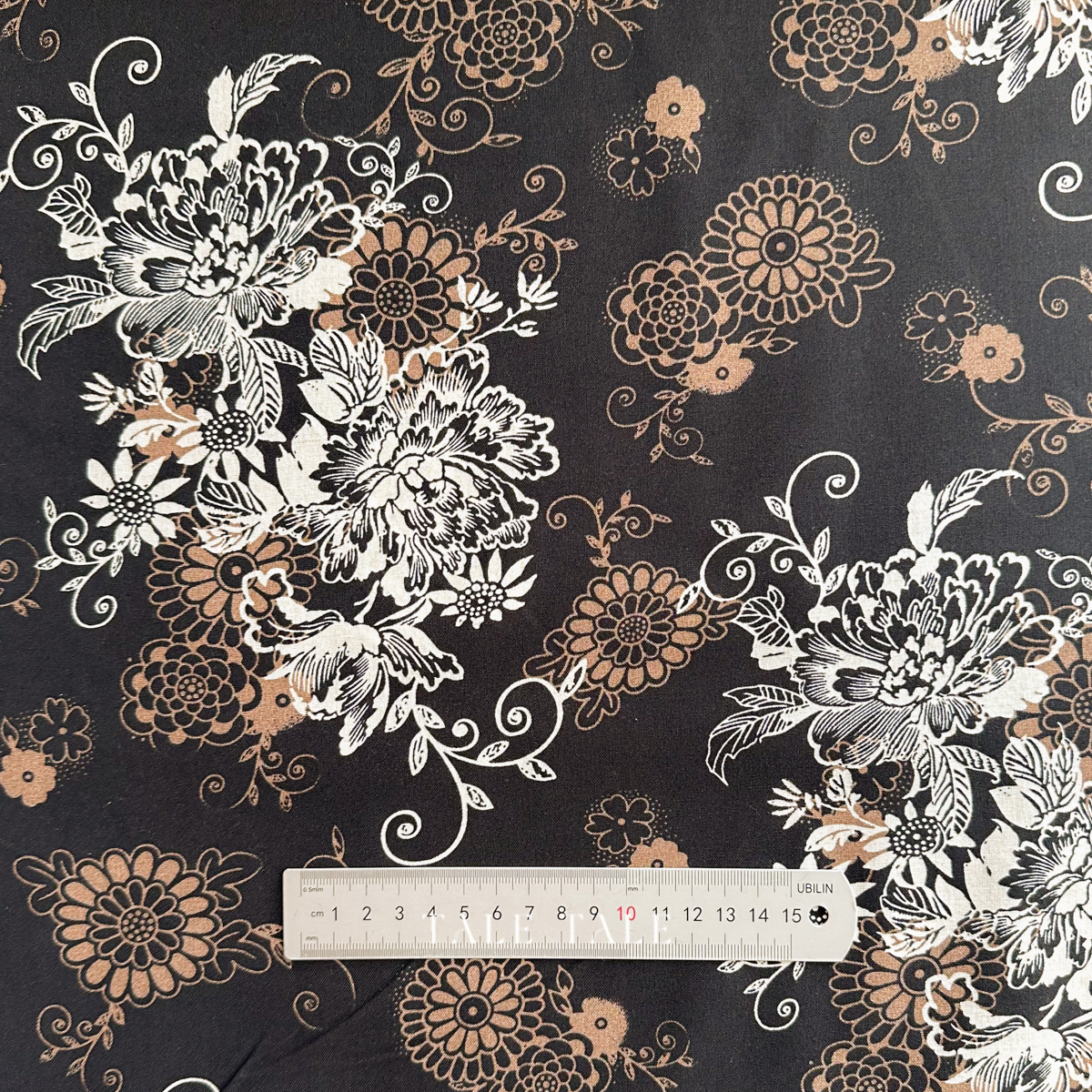 美國品牌棉布-夜中花-CX3542-MUDX-D-9