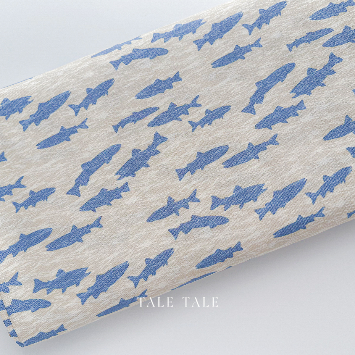 美國品牌棉布-魚群遨遊-米底 (0704快閃-30)-21765-141-2