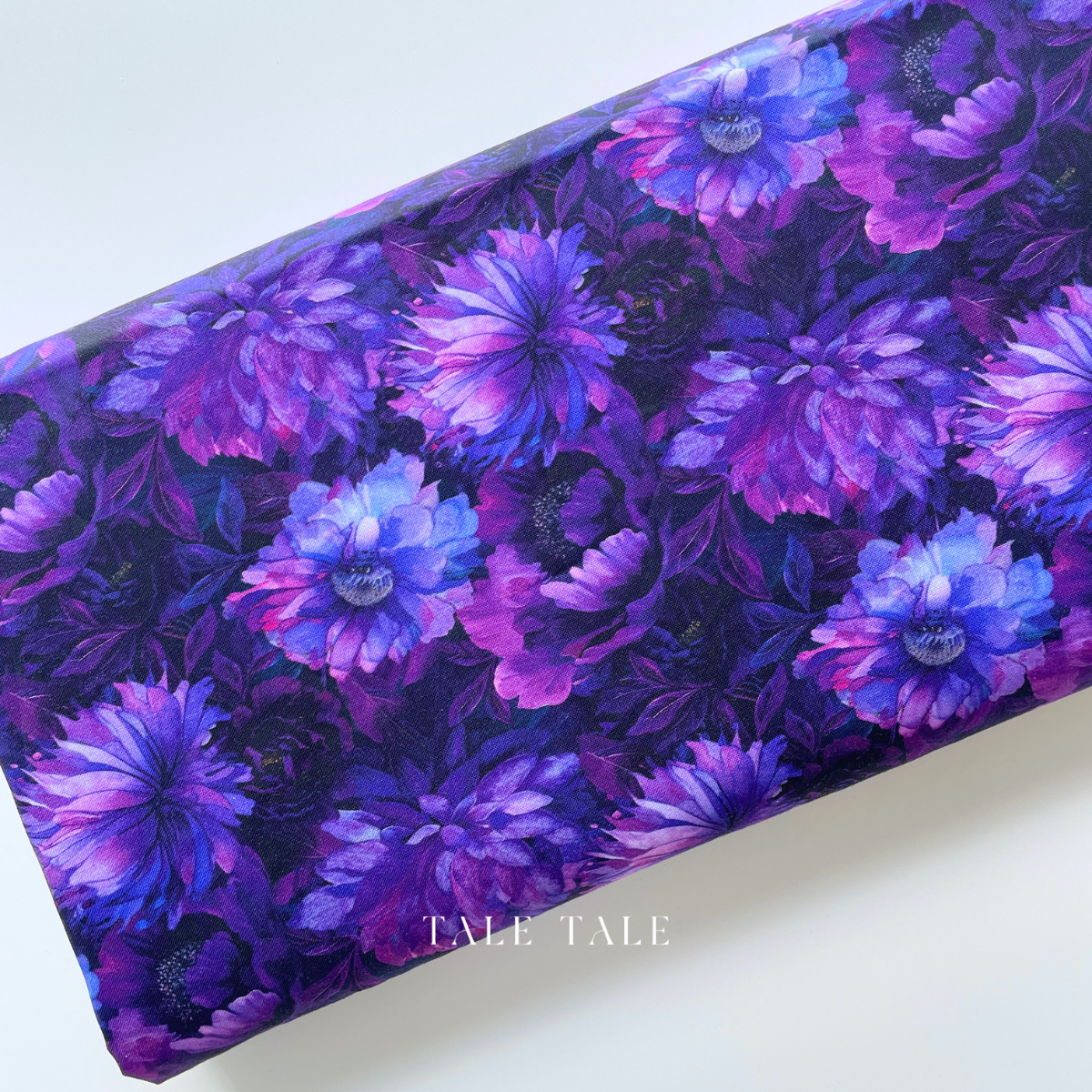 美國品牌棉布-夢紫魅影-NATURE-CD3893-VIOLET-2