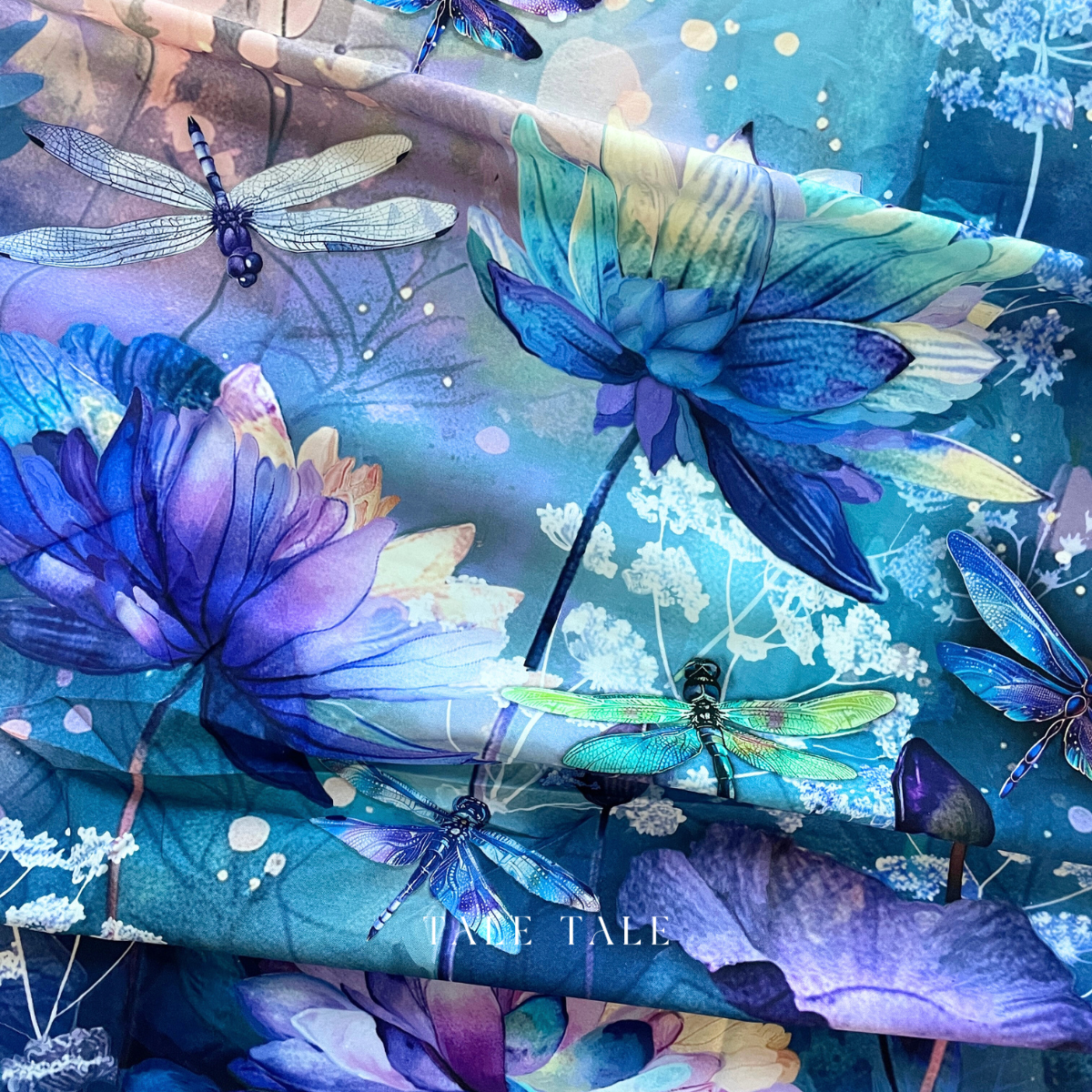 美國品牌棉布-庭花眷戀(60公分一片)-PANEL-CD3891-MULTI-2