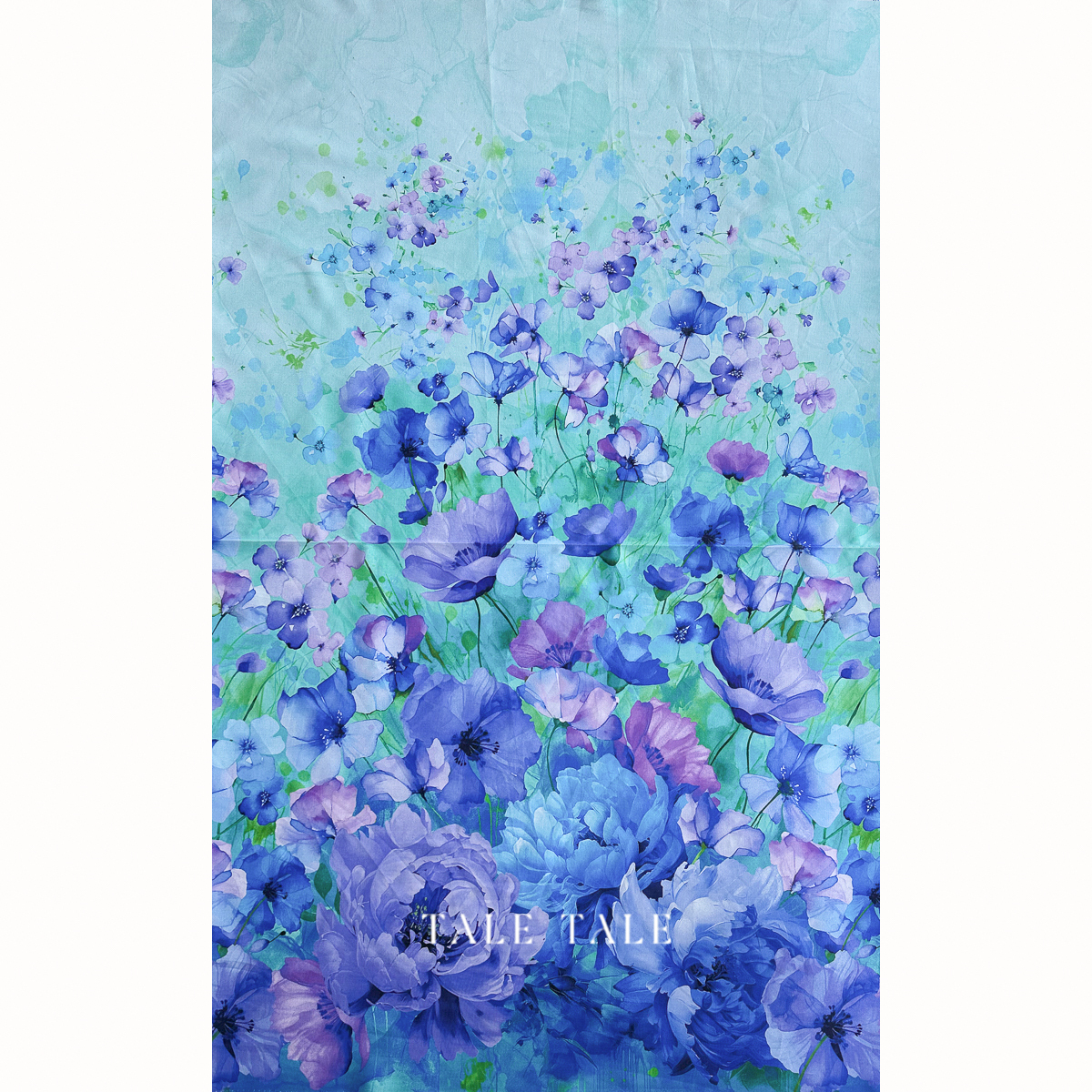 美國品牌棉布-水鄉浮艷(60公分一片)-PANEL-CD3580-MULTI-5