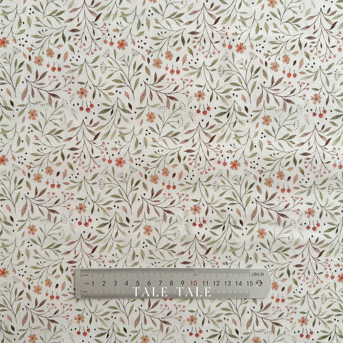 美國品牌棉布-淺酌沐花-STELLA-DNS3313-TAUPE-3