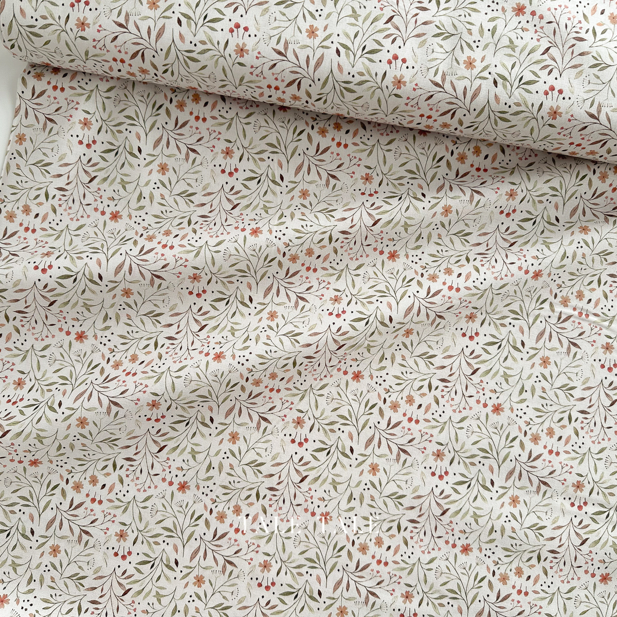 美國品牌棉布-淺酌沐花-STELLA-DNS3313-TAUPE-4